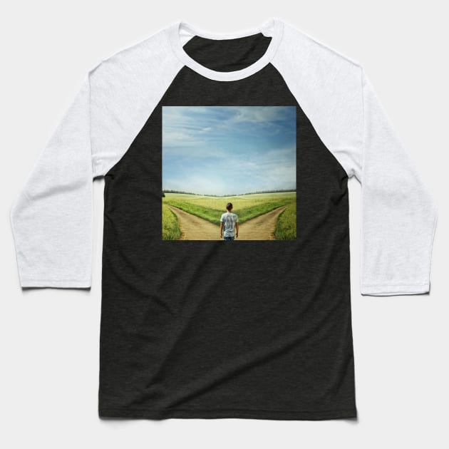 way of life Baseball T-Shirt by psychoshadow